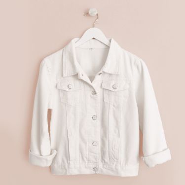 White Jean Jacket